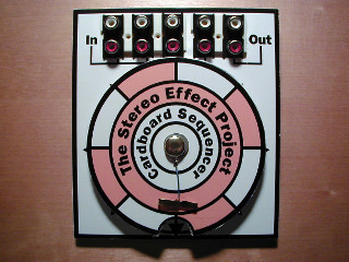 Cardboard Sequencer